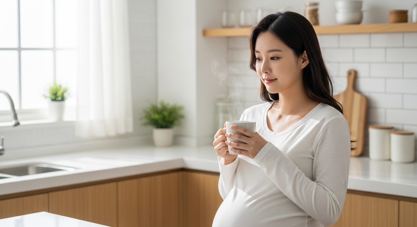 임신 중 커피 한 잔