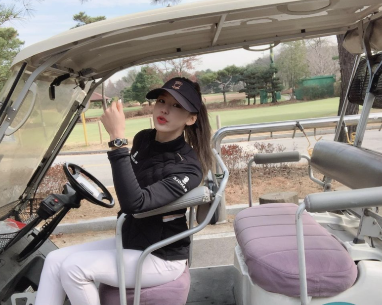 '골프에 반하다' 문정현 프로 미녀골퍼