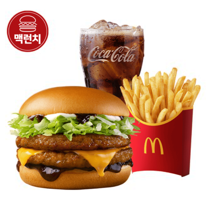 2025 맥도날드 맥런치 세트 이미지