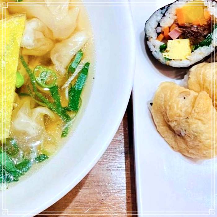부산 수영 맛집 0.3 mm 완당, 완당면