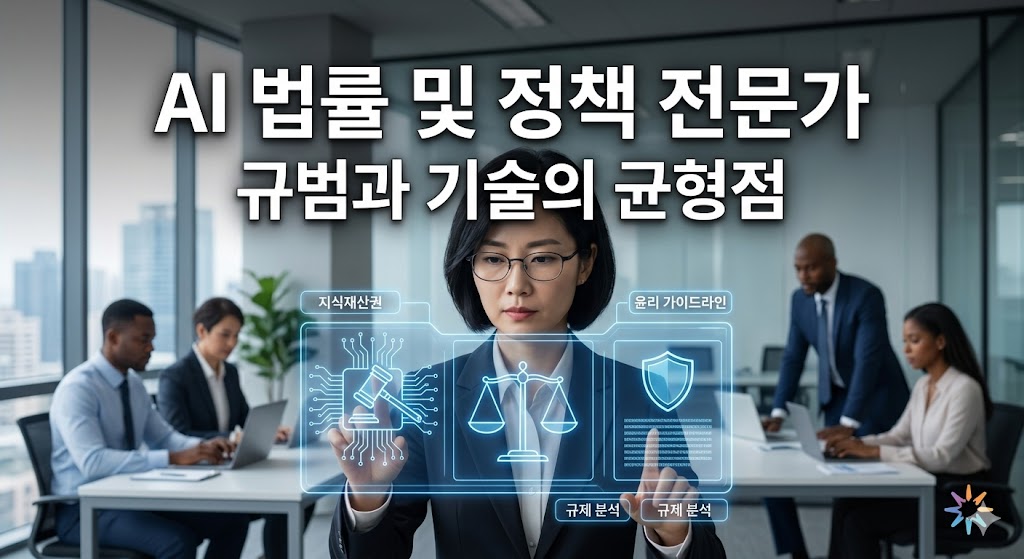 [AI시대 10대 유망직업 09] AI 법률 및 정책 전문가