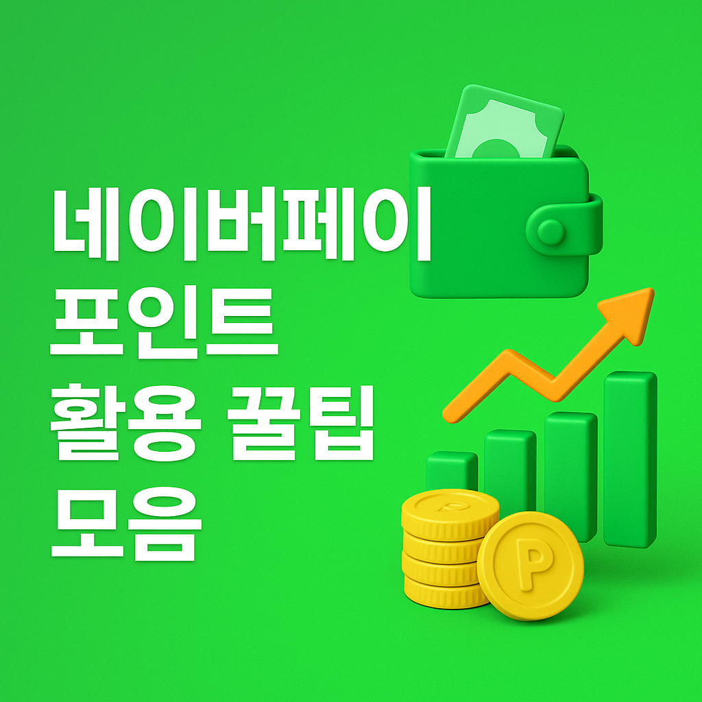 네이버페이 포인트 활용 꿀팁 모음