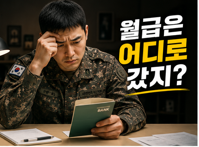 [5편] 군인인데 왜 돈이 안 모일까?(월급날마다 반복되는 소비습관 7가지)