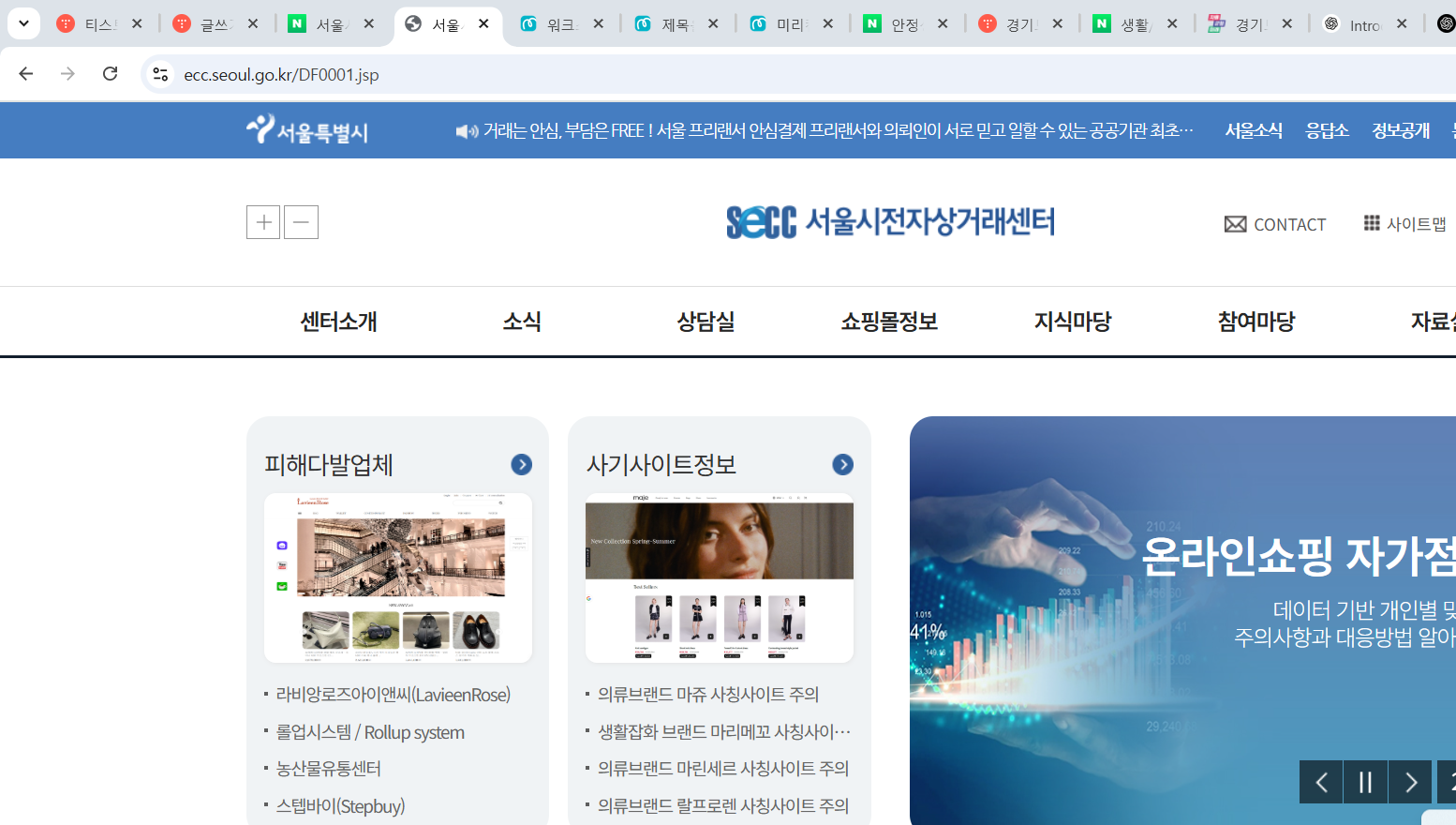 서울시전자상거래센터