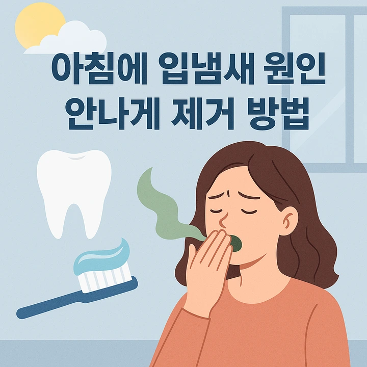 입냄새 원인과 제거방법