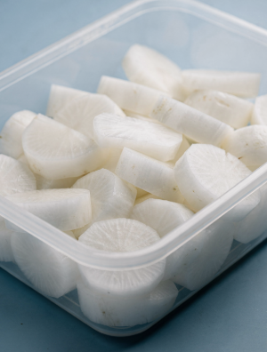 겨울철 무우보관법