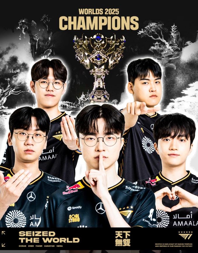 T1의 월즈 3연속 우승으로 중국 베트남뿐 아니라 유럽 지역에서의 실시간 시청률이 큰 폭으로 상승했다.