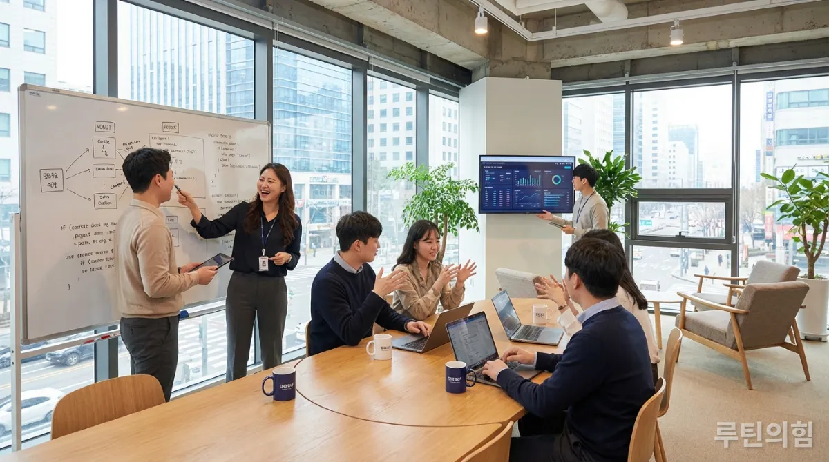 미래 경쟁력을 위해 협업하는 한국인 IT 전문가들
