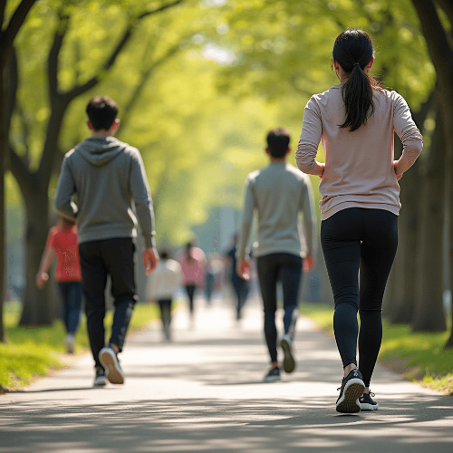 하루 30분 이상 걷기
