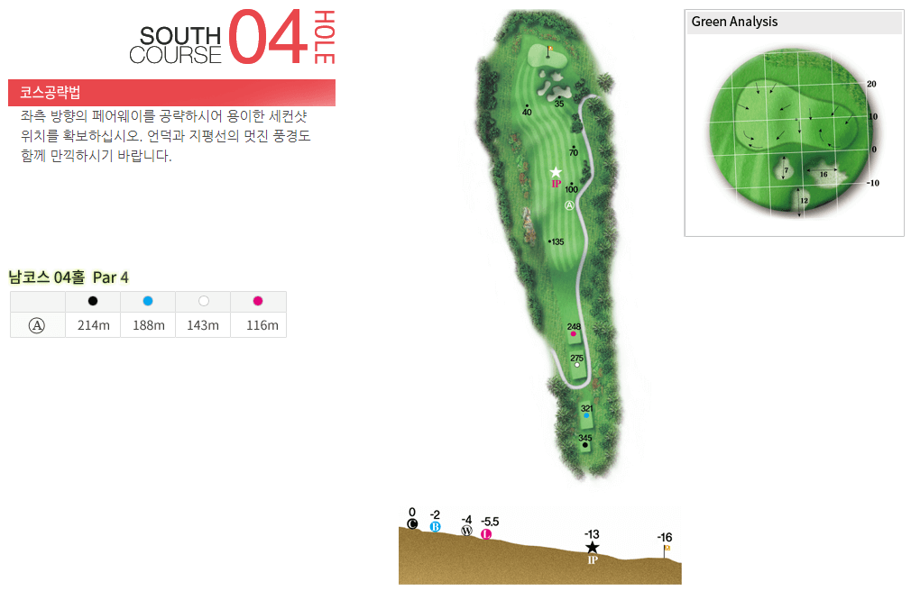 레인보우힐스 컨트리클럽 남코스 4