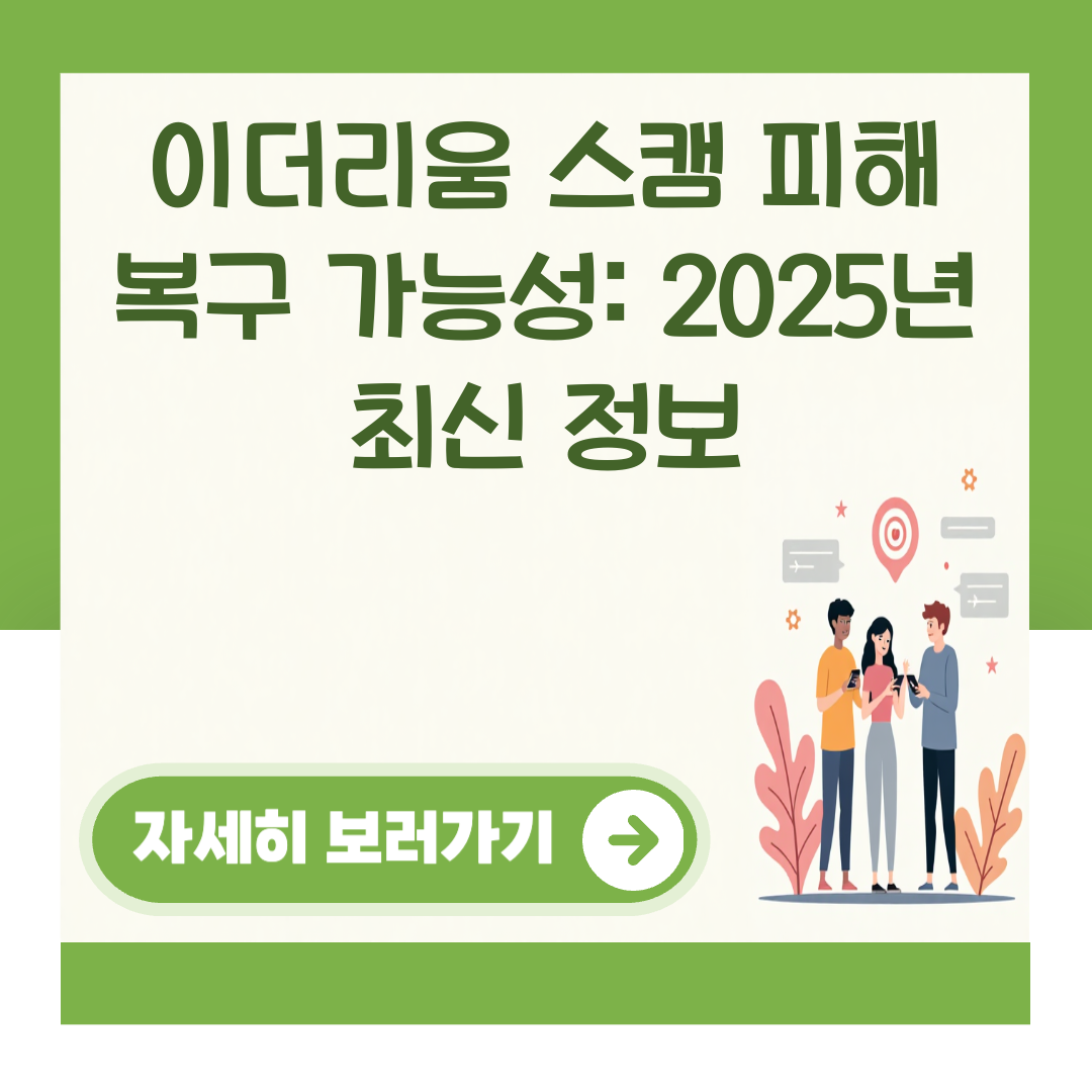이더리움 스캠 피해 복구 가능성: 2025년 최신 정보 대표 이미지