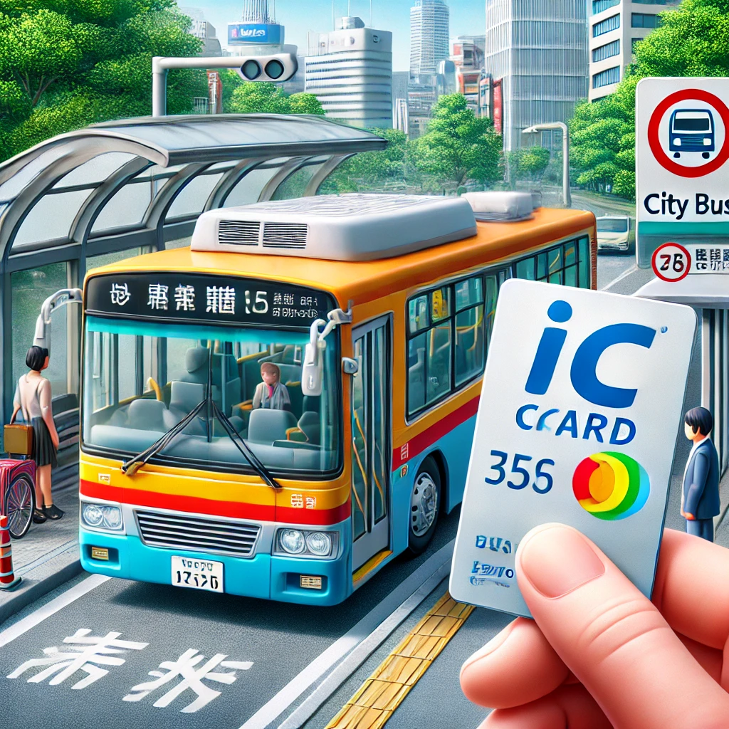 일본 버스 이미지