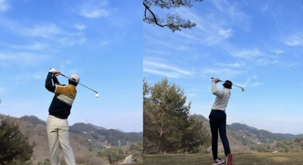 박서준 최우식 골프 우정