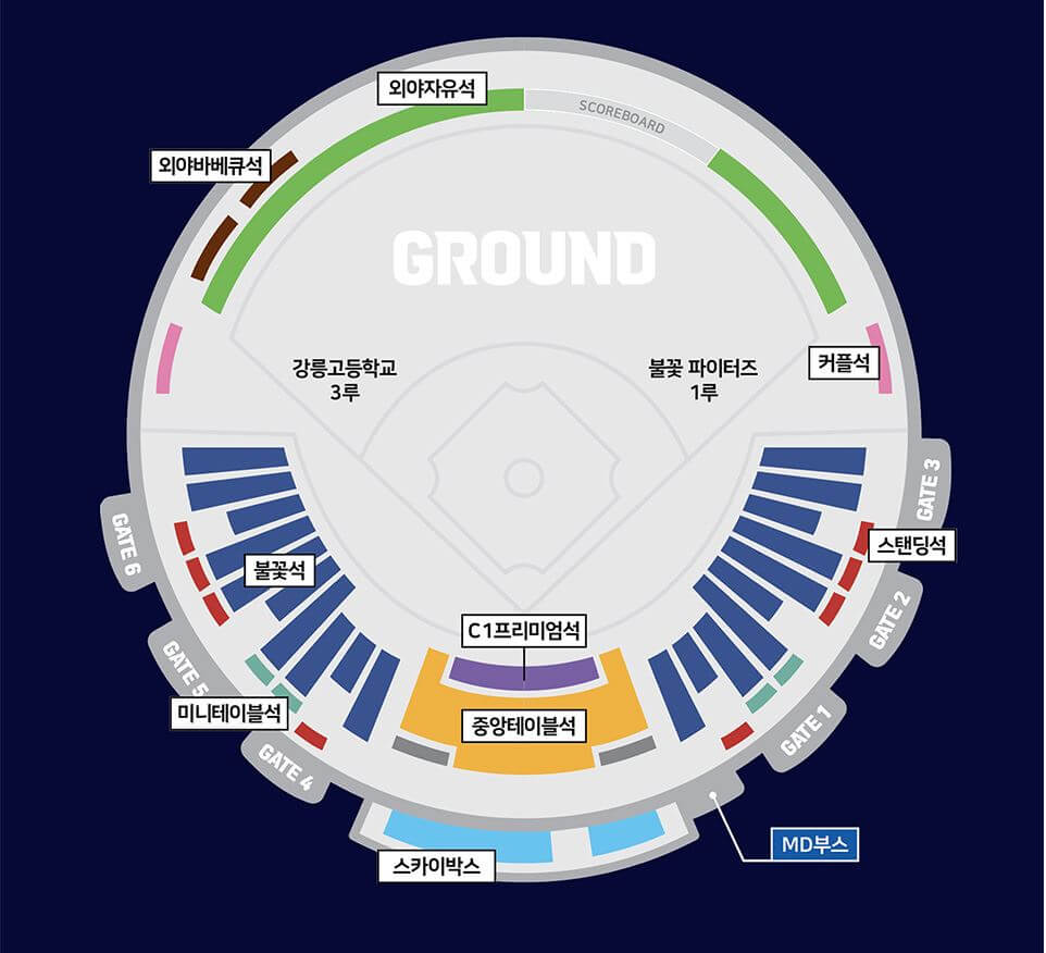 불꽃야구 직관 티켓 예매하기(강릉고 전, 울산 문수 경기장)