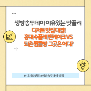 생방송투데이 이유있는 맛폴리 디저트