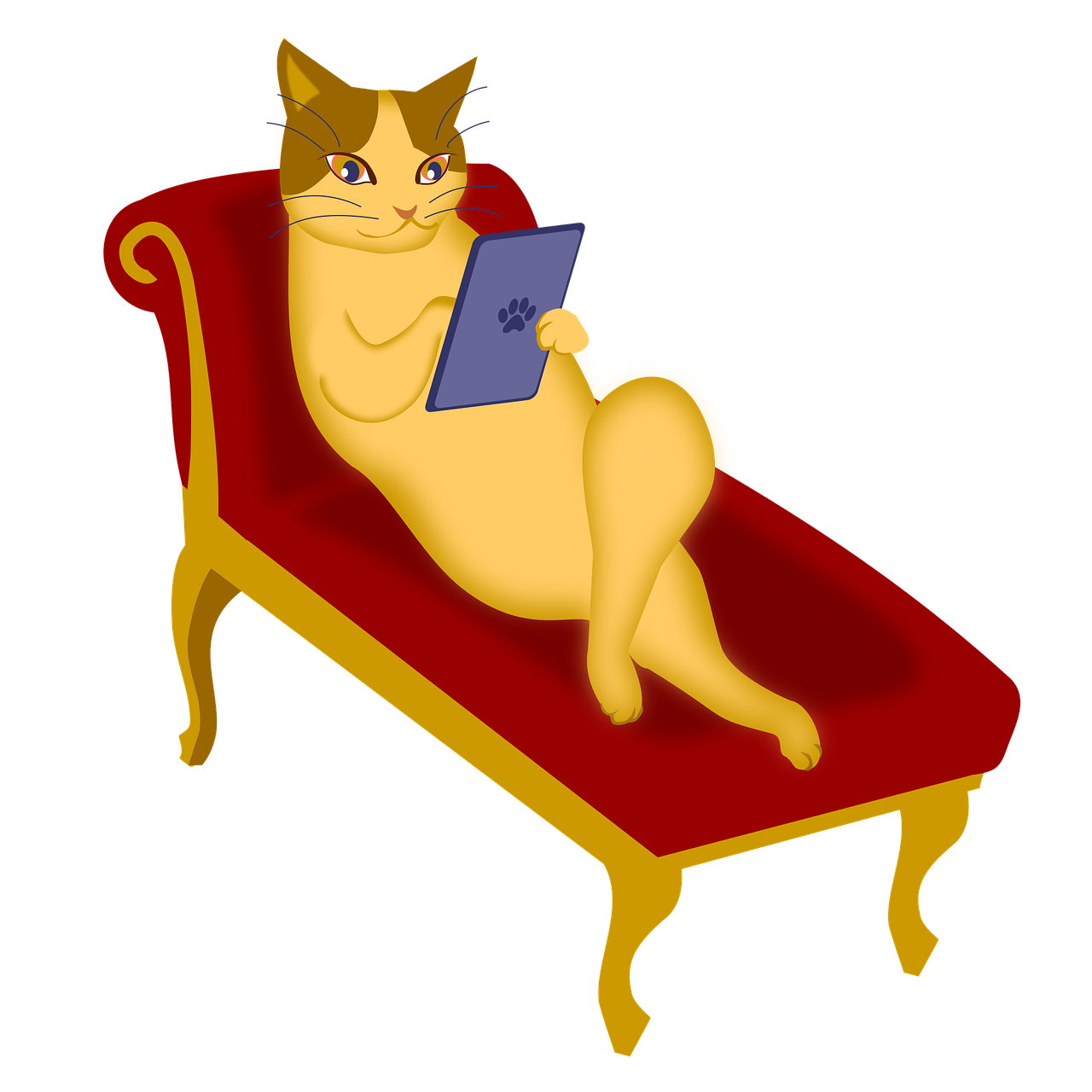 책 읽는 고양이