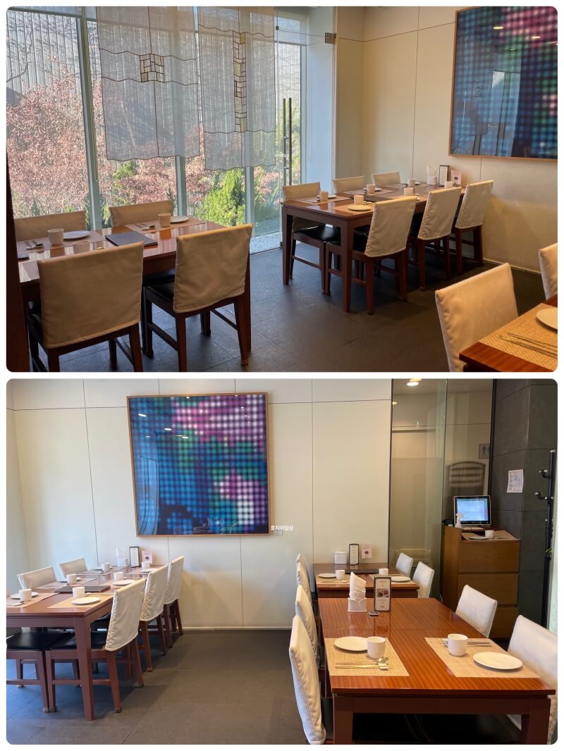 강남 신사동 진주 음식 한식 맛집 하모 - 홀 좌석