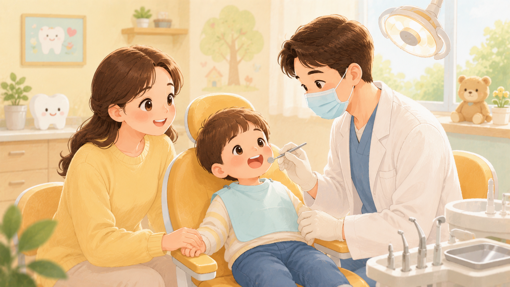 아이 첫 치과 방문 가이드 : 언제 가야 할까? 준비부터 대처법까지 총정리 (2026)