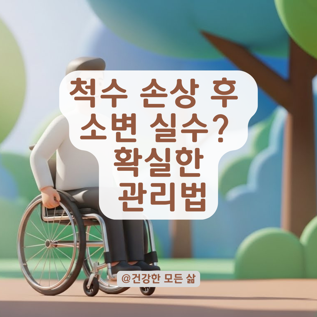 척수 손상 환자 배뇨 기능 회복! 요실금 불안감을 극복하는 재활 전략