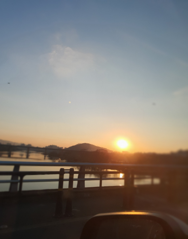 새해 첫날 해돋이