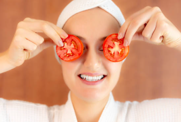 주근깨에 좋은 토마토
