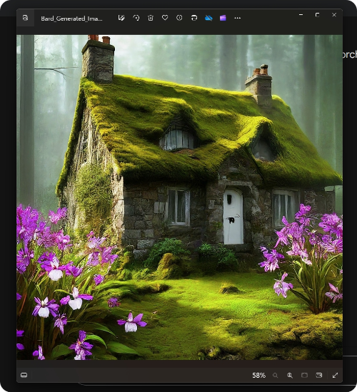 구글 바드의 생성형이미지 다운로드