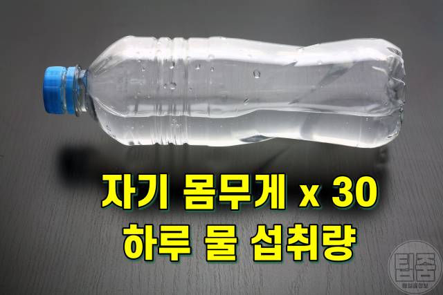 만성탈수 증상,만성탈수 질환,만성탈수 자가진단법,하루 물 섭취량 8잔 2리터,팁줌