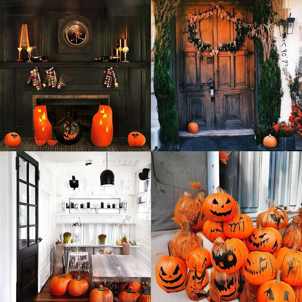 핼러윈을 위한 실내외 인테리어 아이디어