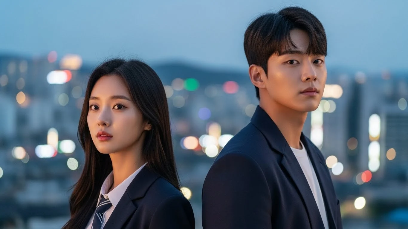 현대적인 관계와 선택을 상징하는 남녀 이미지