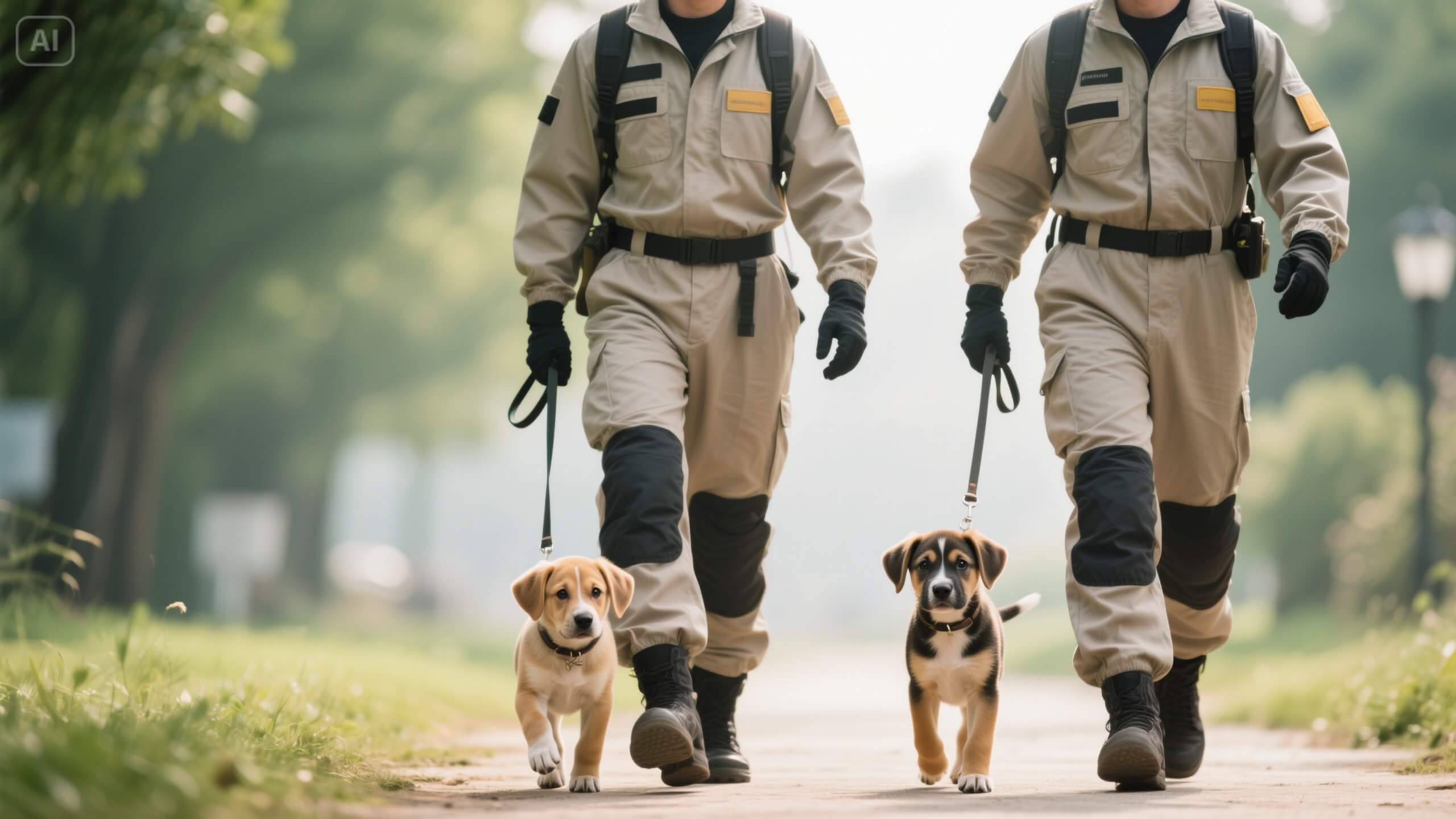 다견 가정에서의 개별 산책 필요성과 효과적인 방법 