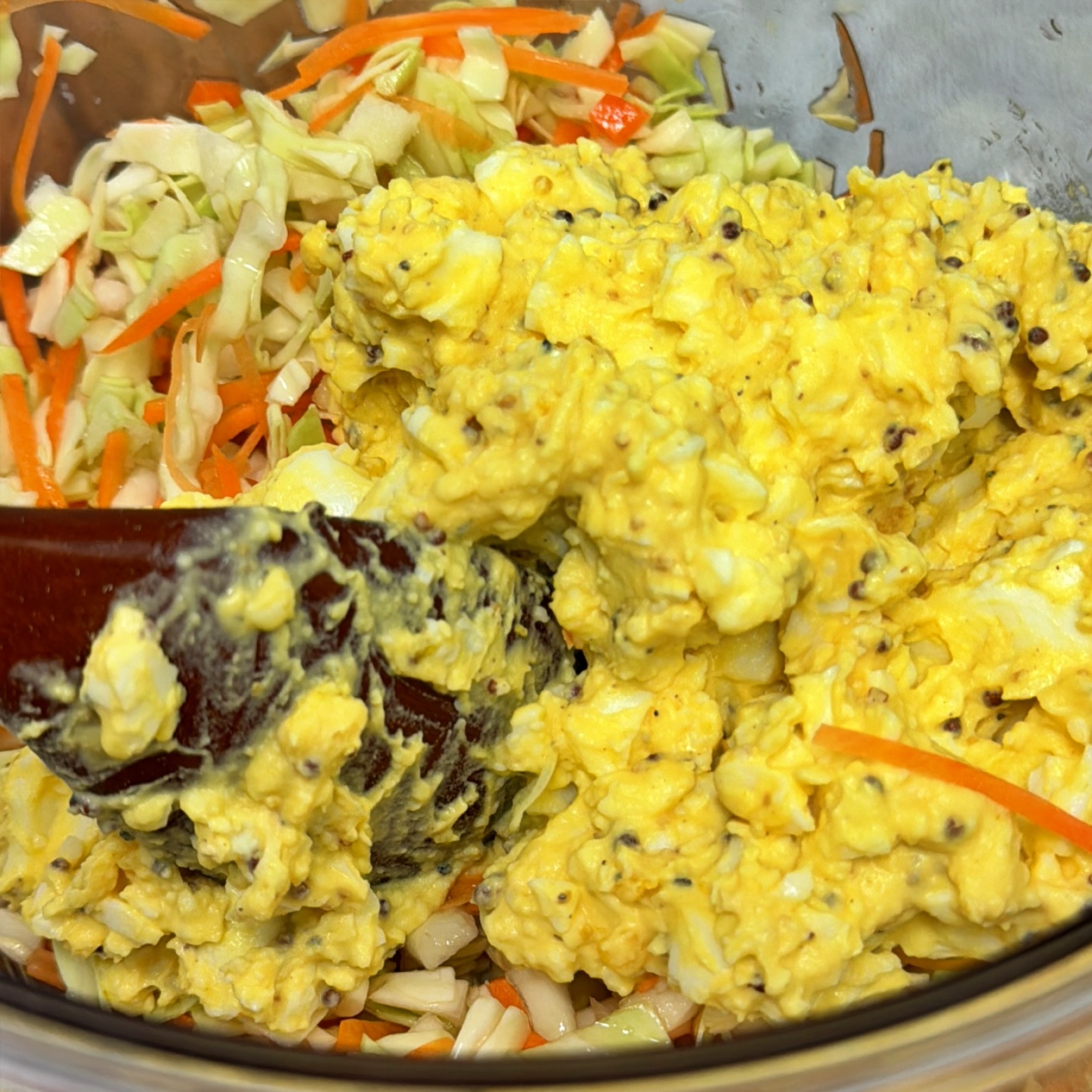 샐러드 필링 만들기