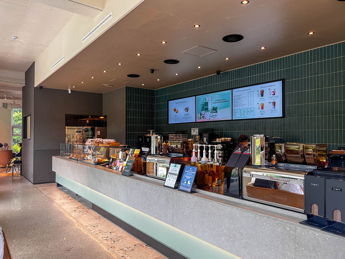 스타벅스 양산통도사점 본관 1층