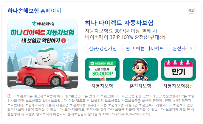 하나손해보험