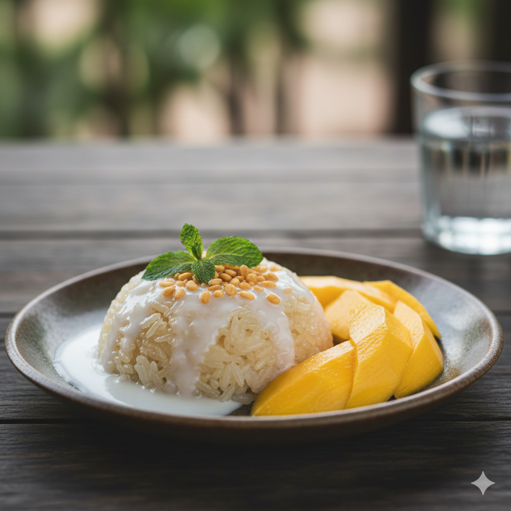 코코넛 소스 부드러운 망고의조화 망고밥