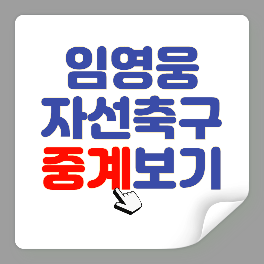 임영웅 자선축구대회 중계보기 5