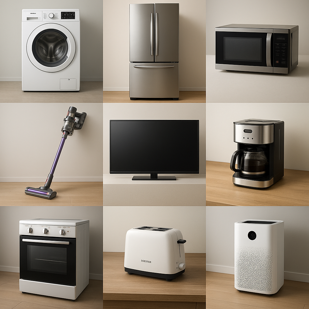 가전제품 관련 사진