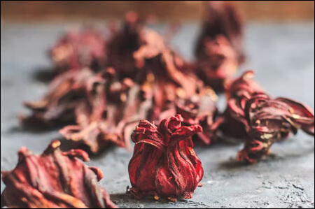 말린 히비스커스 꽃