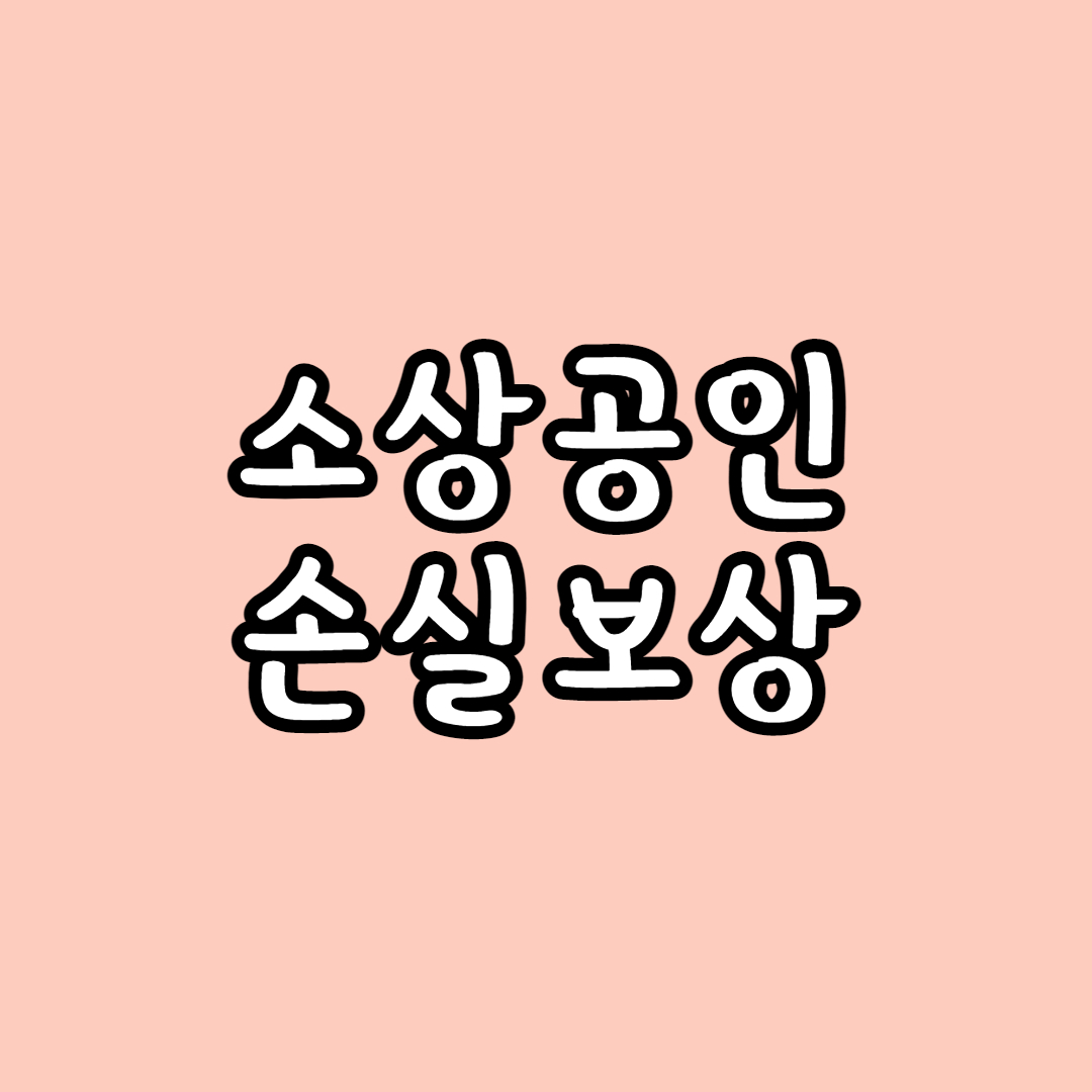 소상공인손실보상