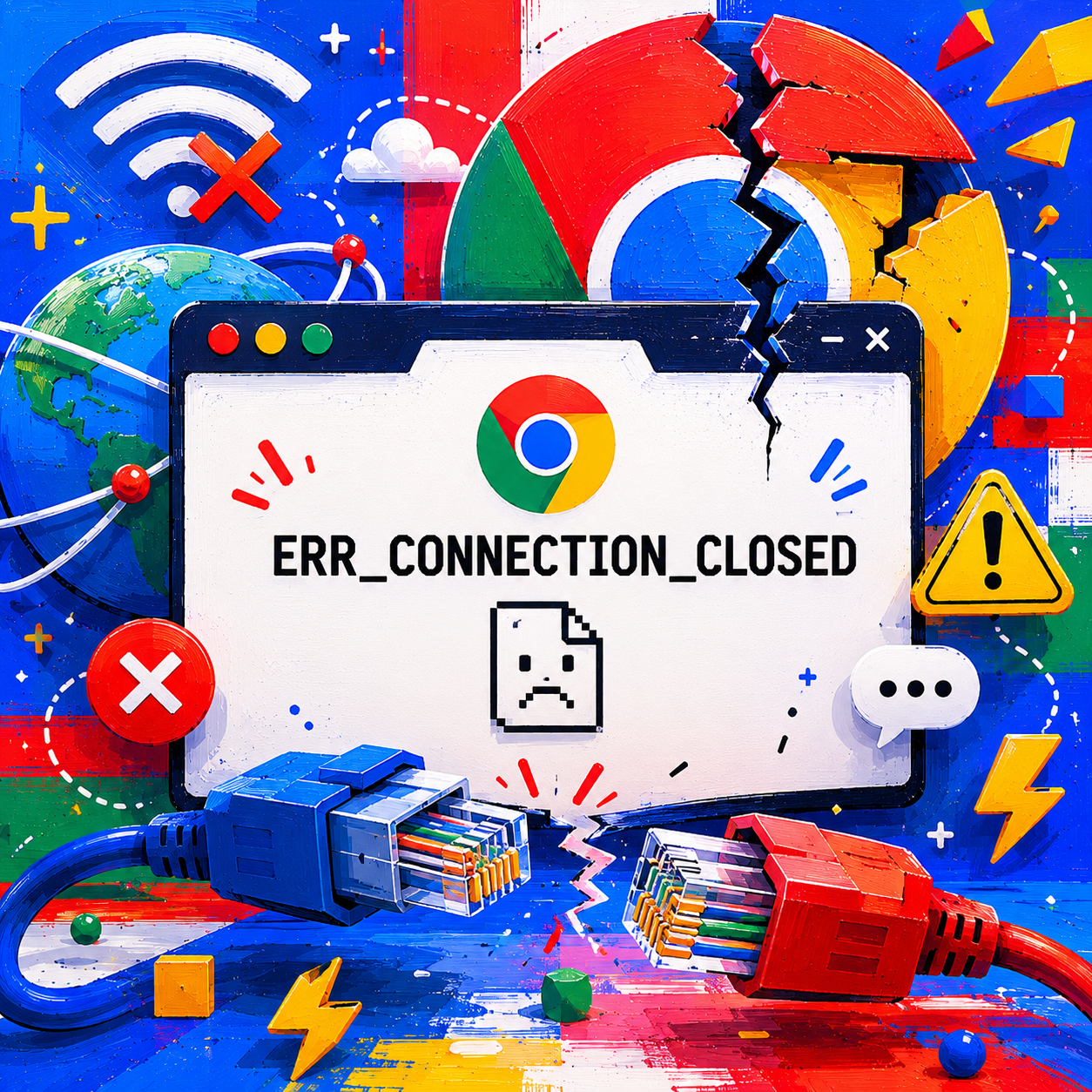 크롬 ERR_CONNECTION_CLOSED 해결방법 총정리 – 크롬·연결종료·TCP연결끊김까지