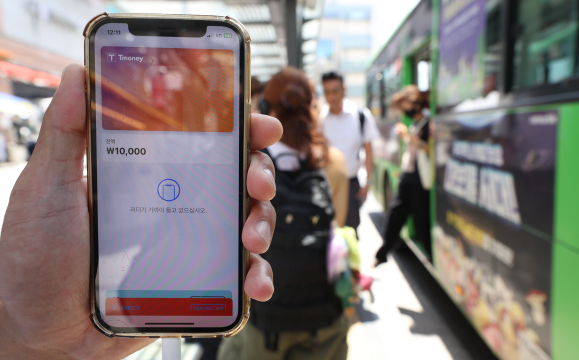 아이폰 교통카드 등록 애플페이 애플워치 티머니 사용법 충전 후기3