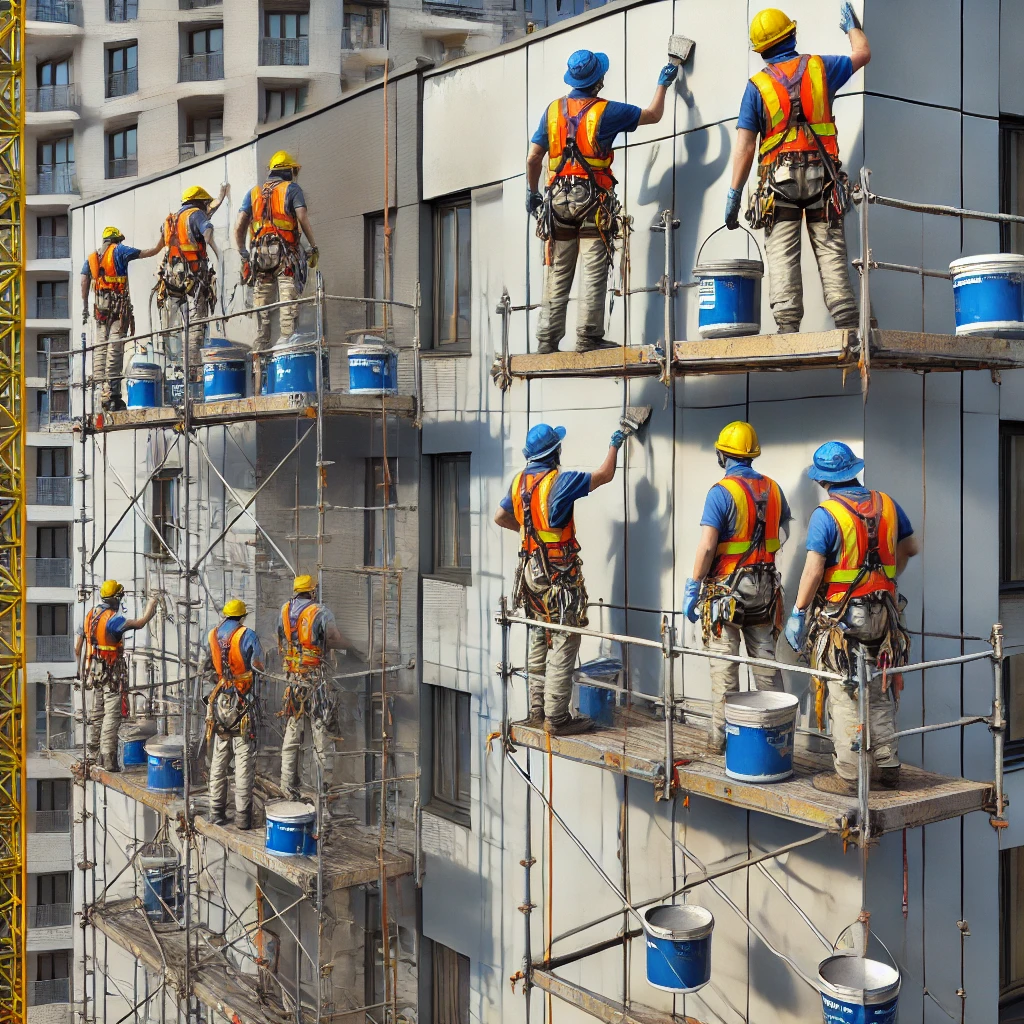 아파트 외벽 색칠과 페인팅, 왜 필요할까 유지보수와 안전관리 완벽 가이드 🏢