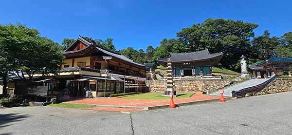 충주 탄금대 대흥사 사찰 전경