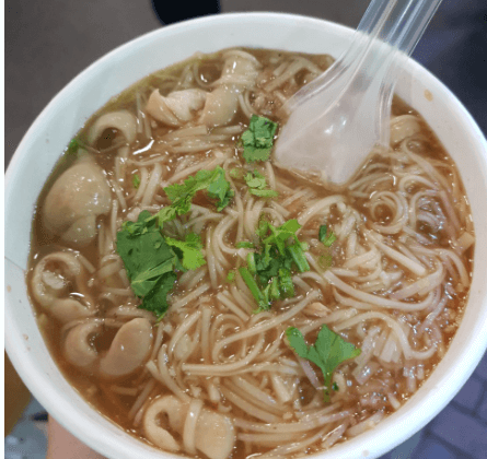 대만 곱창국수 사진