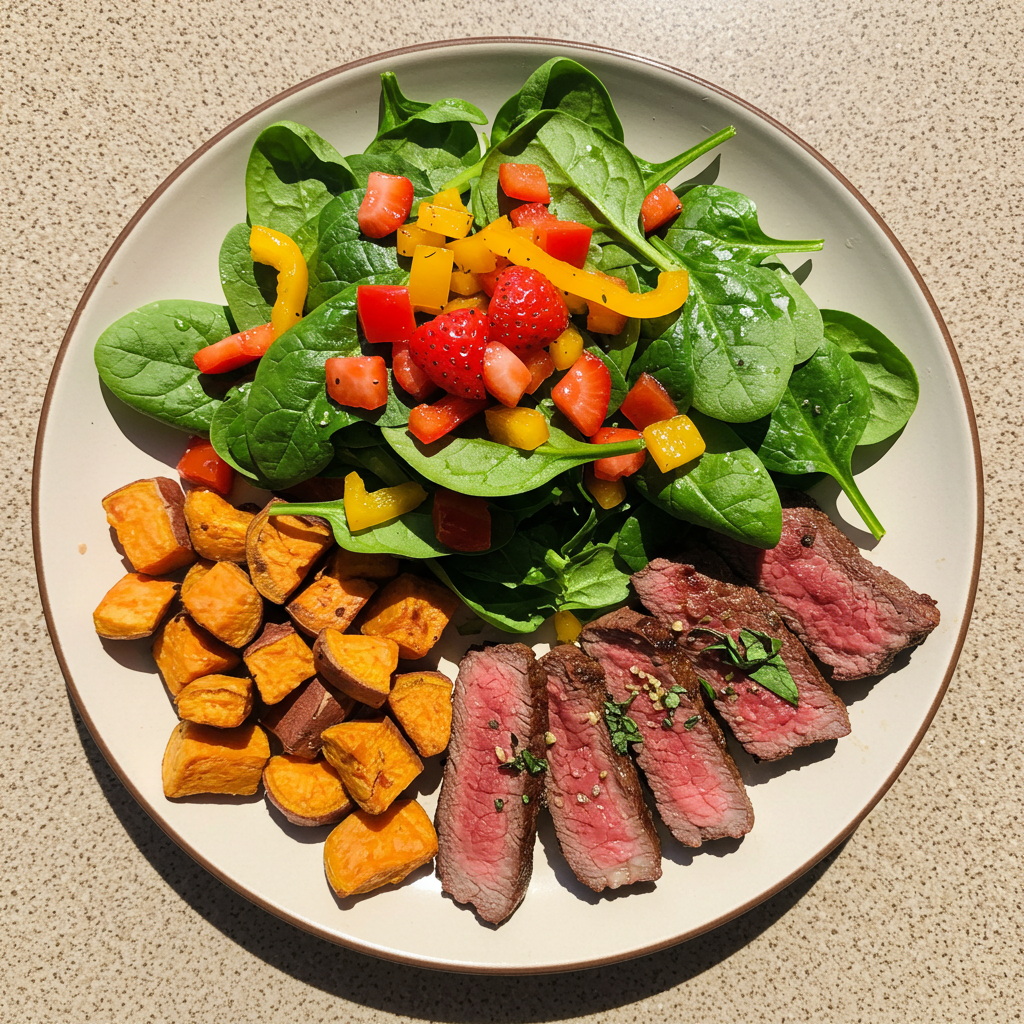 철분과 비타민 균형식단