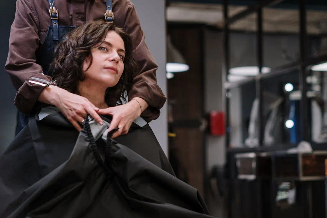 소상공인 미용실의 모습