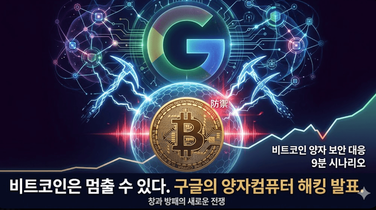 구글 양자컴퓨터 해킹 발표