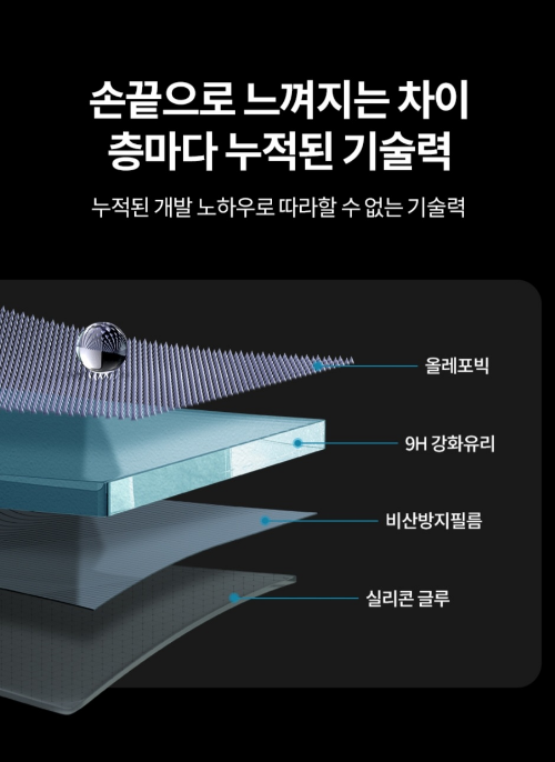 슈피겐 글라스tR 이지핏 제품 관련 설명
