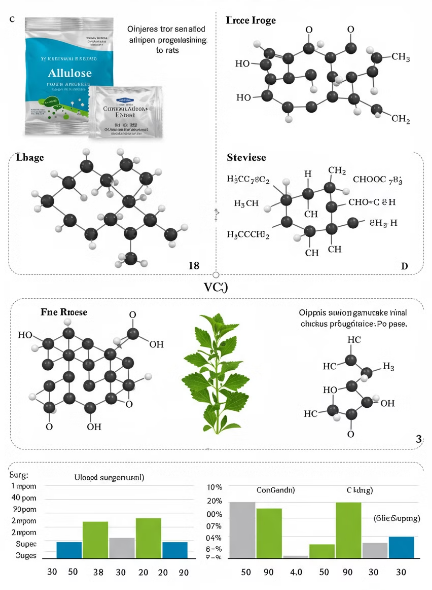알룰로스 vs 스테비아: 차이점 비교