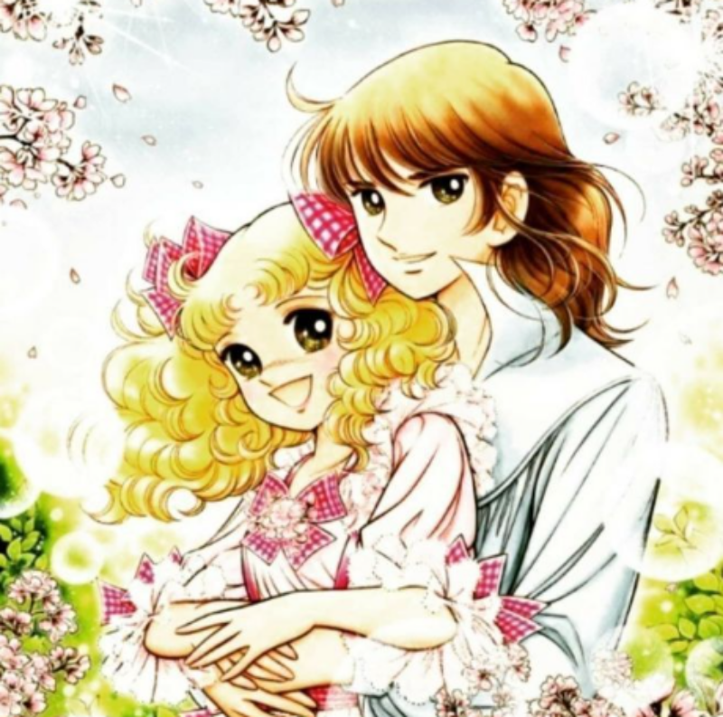 만화 캔디와 테리우스 그림