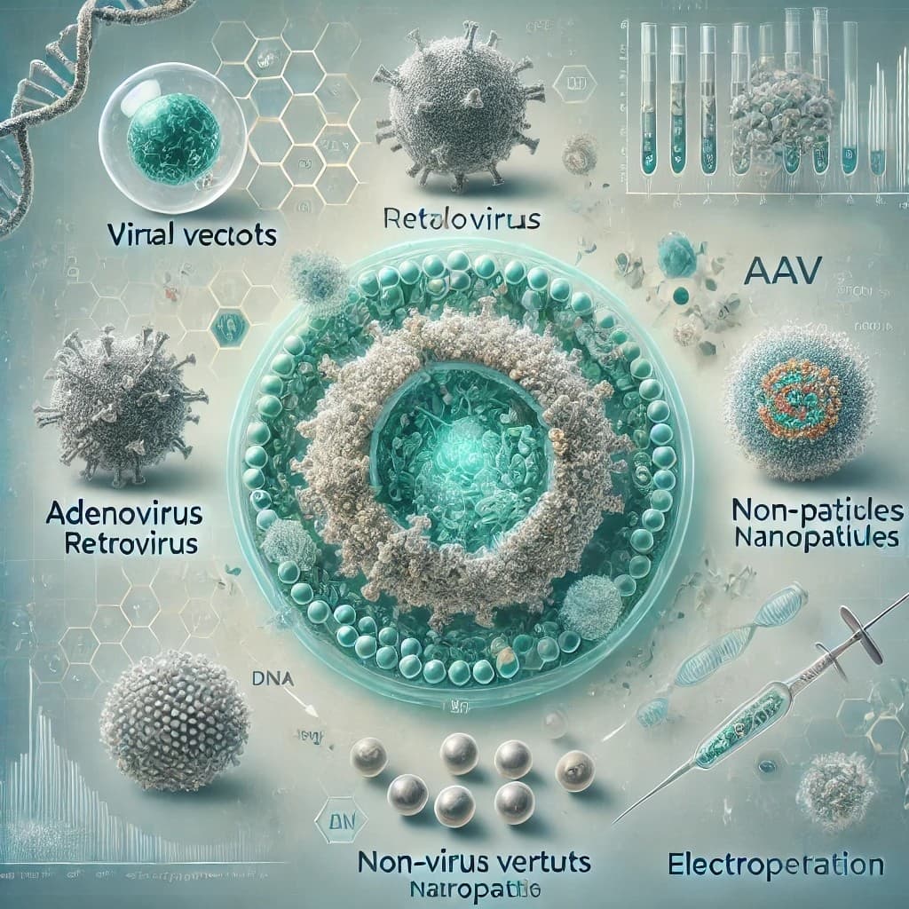 유전자 치료의 벡터 전달 시스템: 방법과 안전성